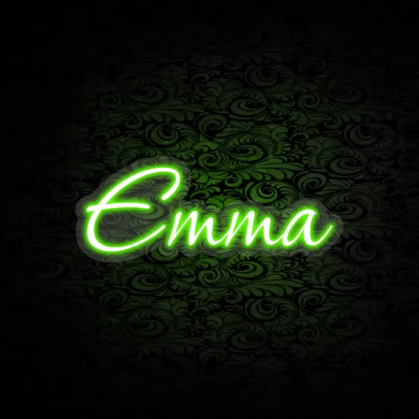 Custom Neon Sign with personalized design and vibrant LED lighting, perfect for adding a bold and unique touch to any space, from businesses to home décor.