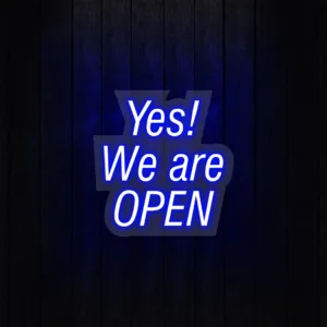 Neon Open Signs for Business make your storefront stand out, attracting customers with bright, eye-catching illumination.