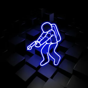 Vibrant neon signs for kids' rooms, adding bold colors and fun energy to any space.