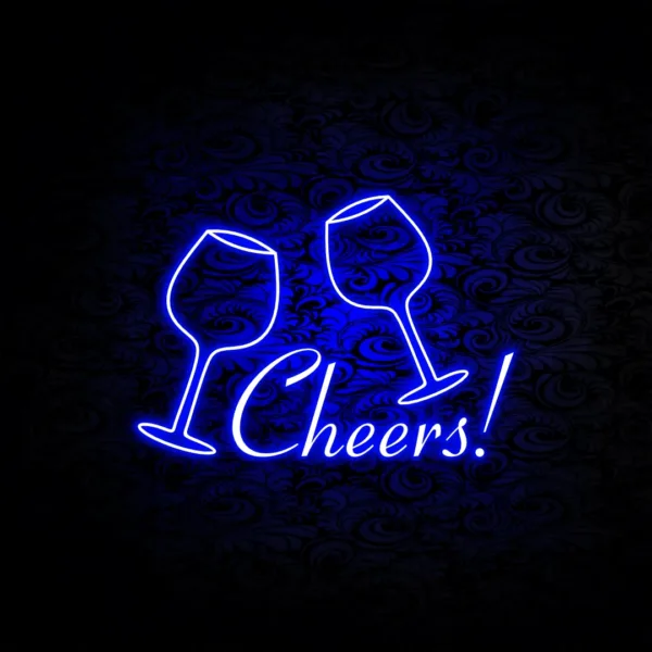 Bar Happy Hour Neon Sign glowing with vibrant energy, creating a lively and inviting atmosphere for any bar or lounge.