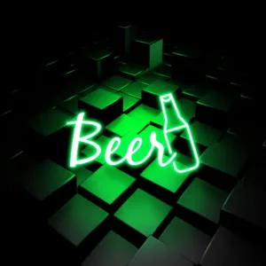 Bar Neon Light Signs for Home Bar, glowing brightly to create a vibrant and inviting atmosphere.