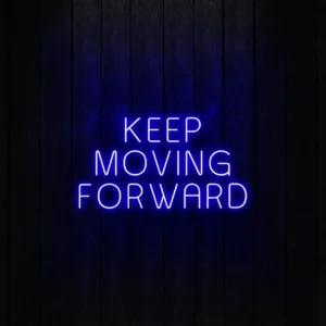 Good Vibes Neon Sign glowing brightly, creating a positive and uplifting atmosphere in any room or space.