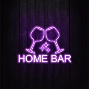 LED Neon Beer Signs glowing brightly, perfect for home bars, pubs, and breweries to add vibrant energy.
