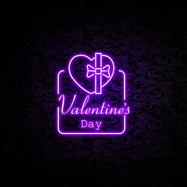 Vibrant neon 'Love' sign glowing brightly, adding a bold and romantic touch to any space or celebration.