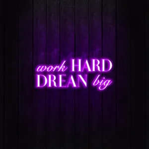 Neon Signs Quotes collection featuring motivational and inspiring phrases, perfect for adding a personalized and uplifting touch to any space.