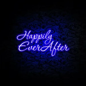 Personalized family name neon sign, custom-designed to add a unique and welcoming touch to your home or outdoor space.