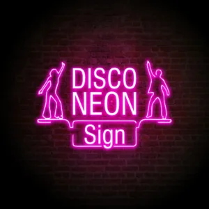 Personalized neon bar sign with custom text, adding a unique and vibrant touch to home bars or entertainment spaces.