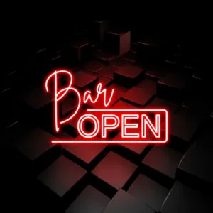 Custom Pub Sign with personalized design, perfect for home bars, pubs, or restaurants to add a unique touch.