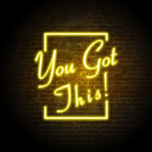 "Motivational LED sign" featuring the phrase "Good Vibes Only," emitting a vibrant glow that inspires positivity and energy in any room.