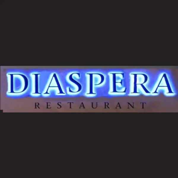 Diaspera Blue Sign
