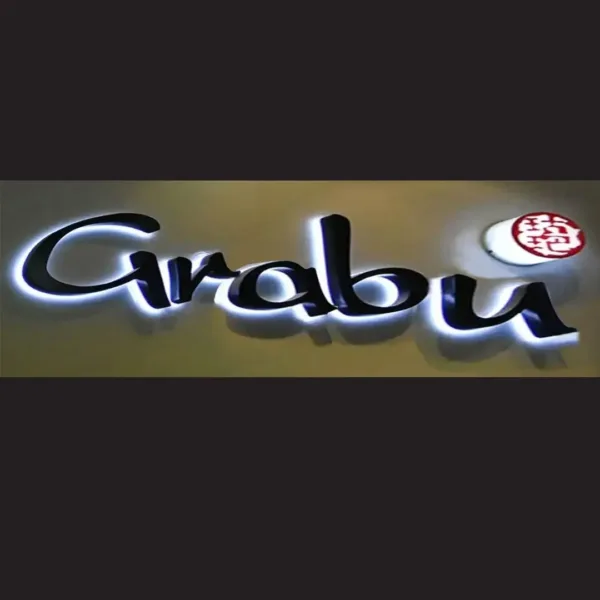 Garbu Neon Sign Black